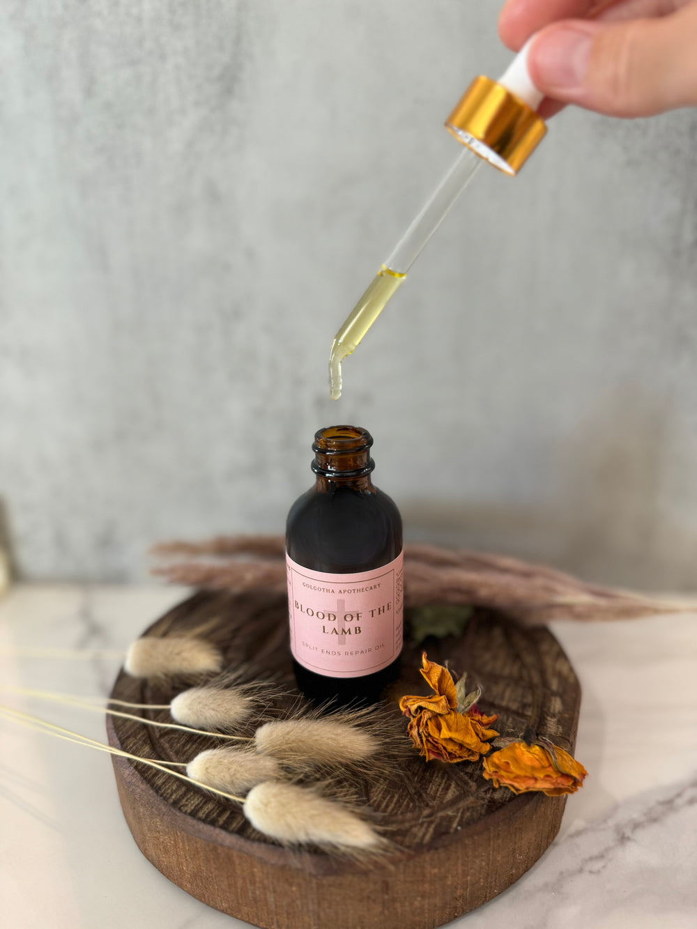 Blood of the Lamb Restorative Hair Oil